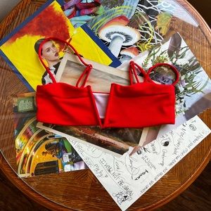 NASTY GAL Red bikini SET